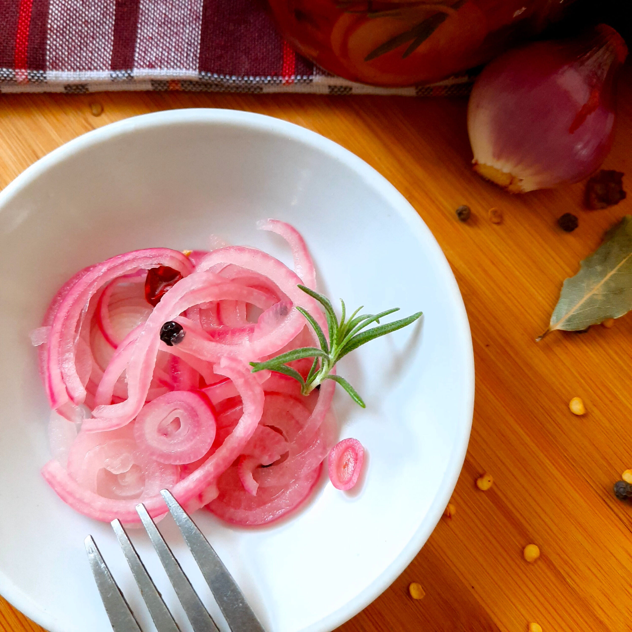 Cebollas Moradas en Escabeche : Mexican Pickled Purple Onion - O-yummy