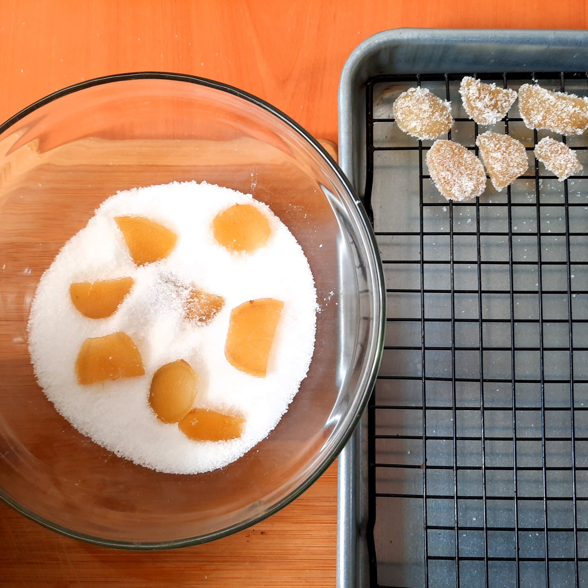 Easy Crystallized or Candied Ginger Recipe Oyummy